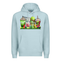 Blue Mist tennis coffee cups Premium Hoodie - Zillion Design Studio