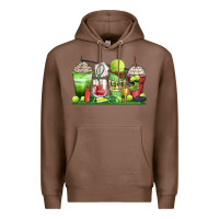 Chestnut tennis coffee cups Premium Hoodie - Zillion Design Studio