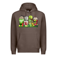 Coffee tennis coffee cups Premium Hoodie - Zillion Design Studio