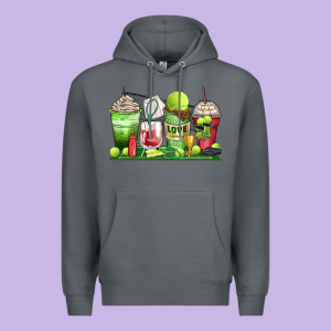 Tennis Coffee Cups Premium Hoodie Designed By Zillion Design Studio