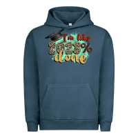 Pigment Midnight Navy i'm 2023 done Urban Hoodie - Zillion Design Studio