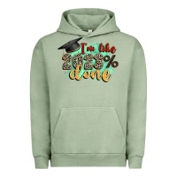 Pigment Oil Green i'm 2023 done Urban Hoodie - Zillion Design Studio