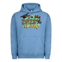 Pigment Pebble Blue i'm 2023 done Urban Hoodie - Zillion Design Studio