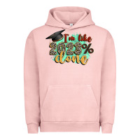 Pigment Salmon i'm 2023 done Urban Hoodie - Zillion Design Studio