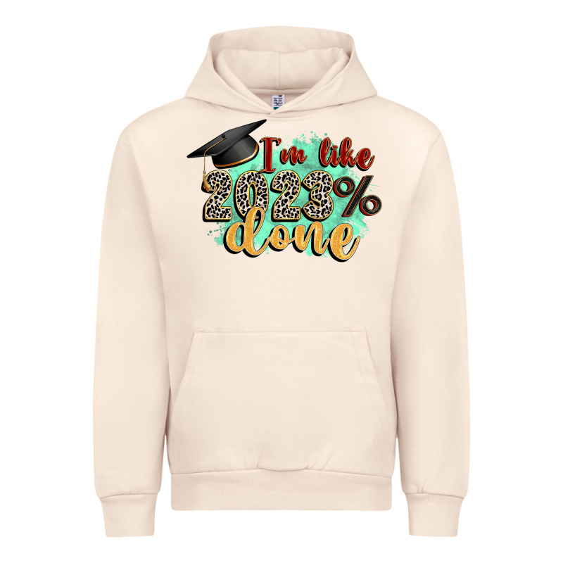 I'm 2023 Done Urban Hoodie by Zillion Design Studio | Teevron