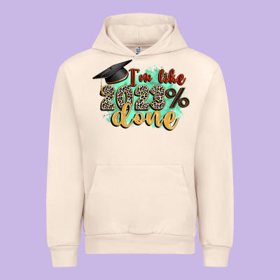 I'm 2023 Done Urban Hoodie Designed By Zillion Design Studio
