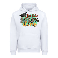White i'm 2023 done Urban Hoodie - Zillion Design Studio