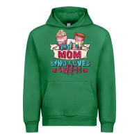 Emerald just a mom who loves coffee Urban Hoodie - Zillion Design Studio