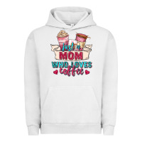Pigment Lunar Rock just a mom who loves coffee Urban Hoodie - Zillion Design Studio