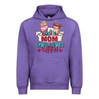 Tulip just a mom who loves coffee Urban Hoodie - Zillion Design Studio