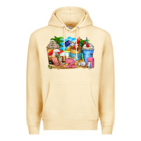 Pina Colada travel coffee cups Premium Hoodie - Zillion Design Studio