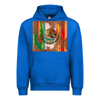 Cobalt mexican flag serape Urban Hoodie - CTS Tumbler Store