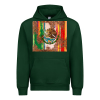 Forest Green mexican flag serape Urban Hoodie - CTS Tumbler Store