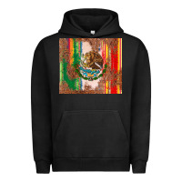 Pigment Black mexican flag serape Urban Hoodie - CTS Tumbler Store