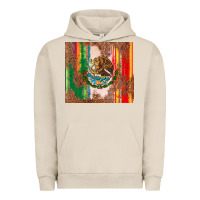 Pigment French Oak mexican flag serape Urban Hoodie - CTS Tumbler Store