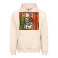 Sandshell mexican flag serape Urban Hoodie - CTS Tumbler Store