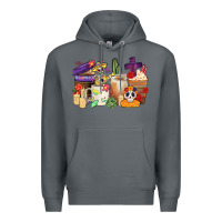 Rock mexican dia de los muertos coffee cups Premium Hoodie - CTS Tumbler Store