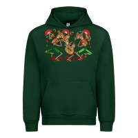 Foreset Green mexican skeletons Urban Hoodie - CTS Tumbler Store
