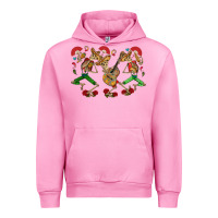 Fuchsia Pink mexican skeletons Urban Hoodie - CTS Tumbler Store