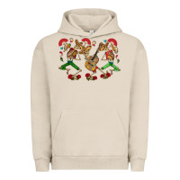 Pigment French Oak mexican skeletons Urban Hoodie - CTS Tumbler Store