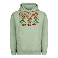 Pigment Oil Green mexican skeletons Urban Hoodie - CTS Tumbler Store