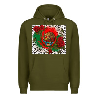 Army Green mexican flag and roses Premium Hoodie - CTS Tumbler Store