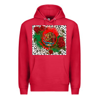 Cardinal mexican flag and roses Premium Hoodie - CTS Tumbler Store