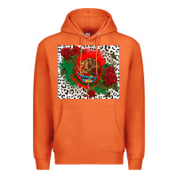 Carrot mexican flag and roses Premium Hoodie - CTS Tumbler Store