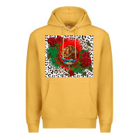 Mustard mexican flag and roses Premium Hoodie - CTS Tumbler Store