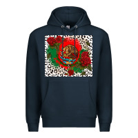 Navy mexican flag and roses Premium Hoodie - CTS Tumbler Store