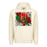 Sandshell mexican flag and roses Premium Hoodie - CTS Tumbler Store