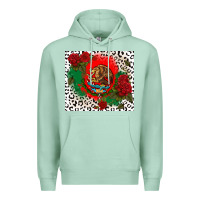 Seafoam mexican flag and roses Premium Hoodie - CTS Tumbler Store