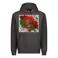Smoke mexican flag and roses Premium Hoodie - CTS Tumbler Store