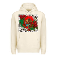 Tofu mexican flag and roses Premium Hoodie - CTS Tumbler Store