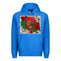 True Royal mexican flag and roses Premium Hoodie - CTS Tumbler Store