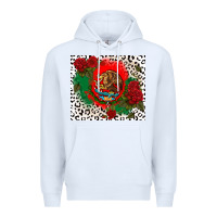 White mexican flag and roses Premium Hoodie - CTS Tumbler Store