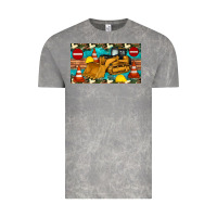 Cloud Rock bulldozer sippy Vintage Tee - Artiststas