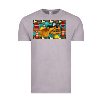 Vintage Zinc bulldozer sippy Vintage Tee - Artiststas