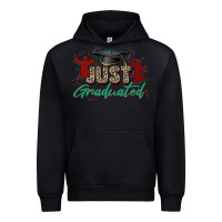 Black just graduated Urban Hoodie - Zillion Design Studio