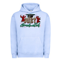 Pigment Grape Ice just graduated Urban Hoodie - Zillion Design Studio