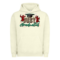 Pigment Pistachio just graduated Urban Hoodie - Zillion Design Studio