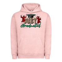 Pigment Salmon just graduated Urban Hoodie - Zillion Design Studio