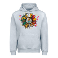 Heather Grey mexican sunflower Urban Hoodie - CTS Tumbler Store