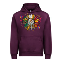 Mauve Wine mexican sunflower Urban Hoodie - CTS Tumbler Store