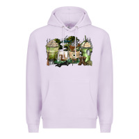 Lilac veteran coffee cups Premium Hoodie - Zillion Design Studio