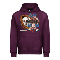 Mauve Wine livin' that baseball mom life Urban Hoodie - Zillion Design Studio