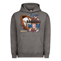 Pigment Tornado livin' that baseball mom life Urban Hoodie - Zillion Design Studio