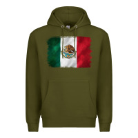 Army Green mexican flag Premium Hoodie - CTS Tumbler Store