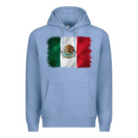 Colony Blue mexican flag Premium Hoodie - CTS Tumbler Store