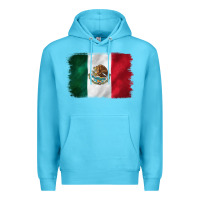 Ocean Blue mexican flag Premium Hoodie - CTS Tumbler Store